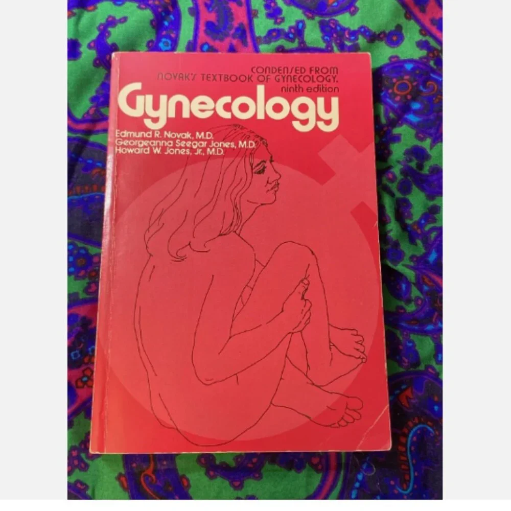 Gynecology Condensed Novak's Textbook Vintage Medical Reference 1975 9th Edition